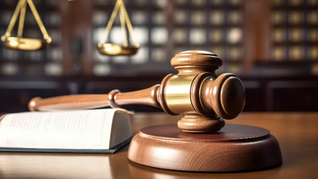gavel and scale